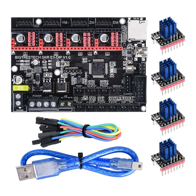 BIGTREETECH SKR mini E3 Control Board 32Bit With TMC2209 UART Driver 3D Printer parts Cheetah V1.2a For Creality Ender 3